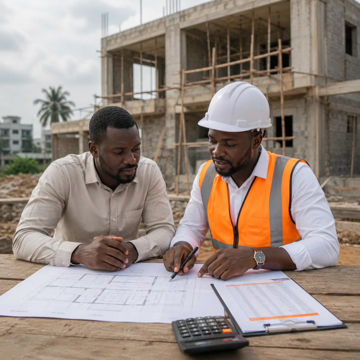 Estimation du prix de construction au m² à Abidjan avec plans et budget